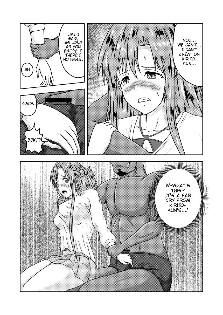 Gay Hardcore Asuna-san ga Agil ni Netorareru Ohanashi - Sword art online Francais - Page 9