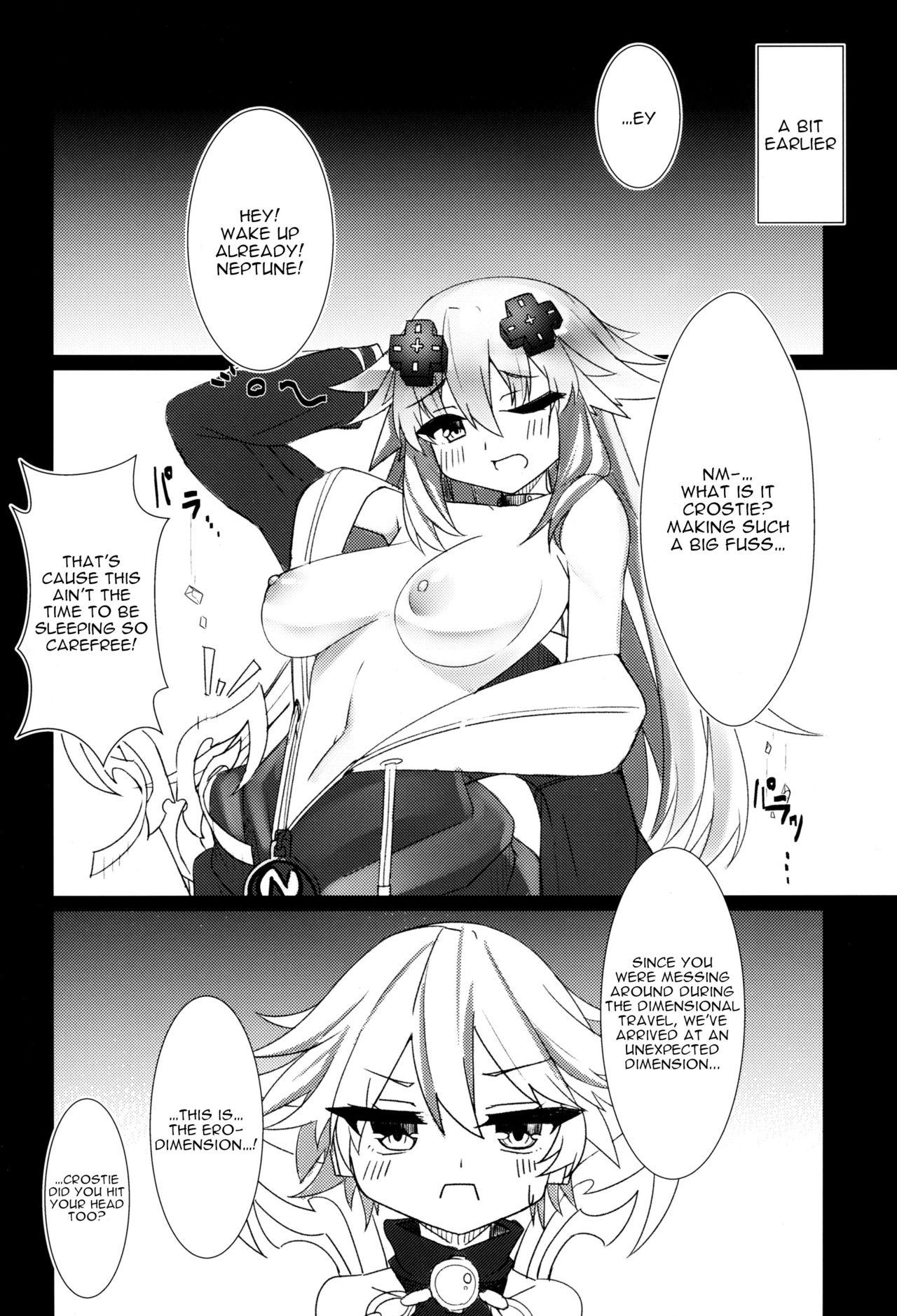 Best Blow Job Ever Docchi no Neptunia SHOW! - Hyperdimension neptunia Salope - Page 5