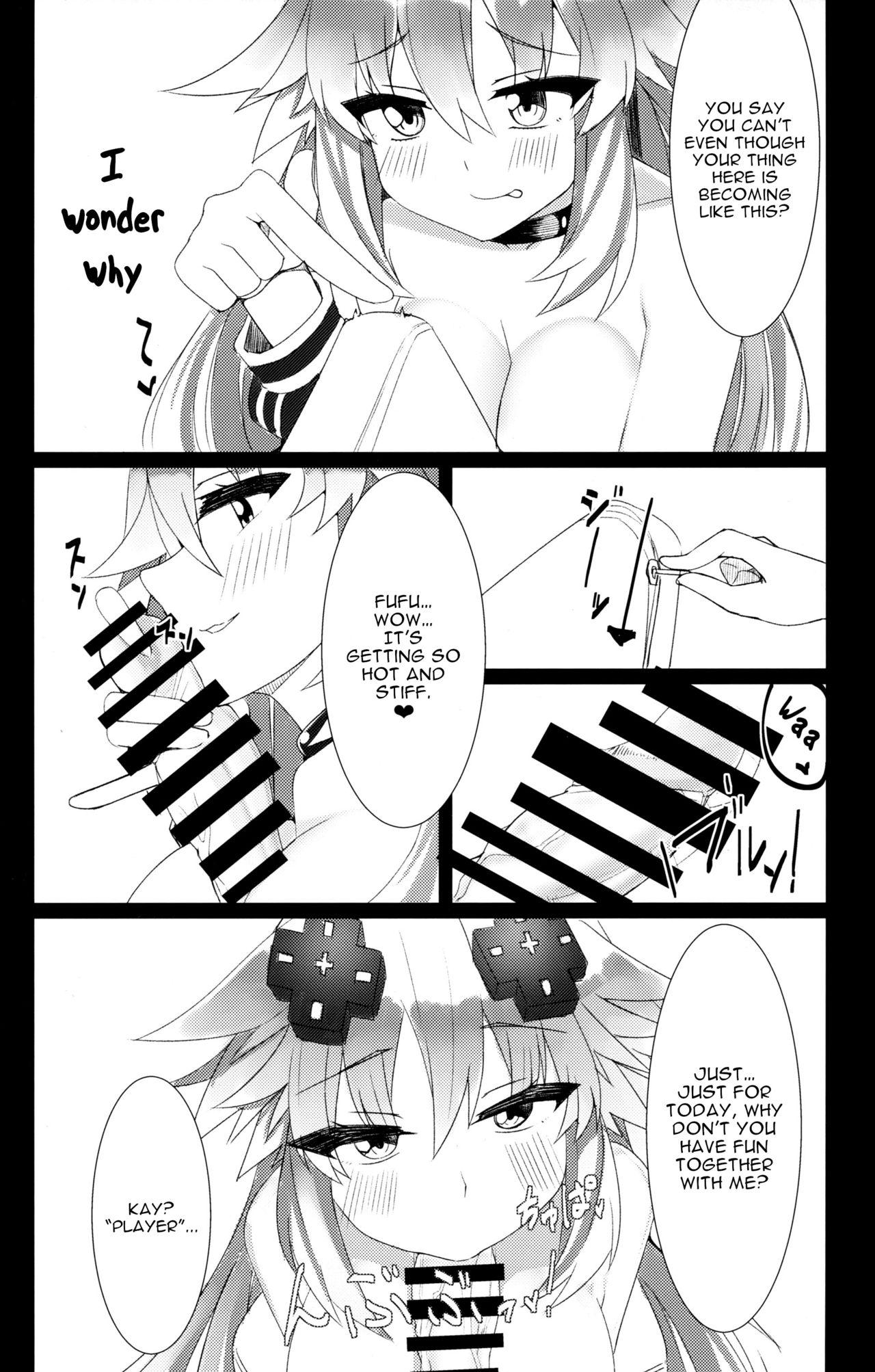 Gay Sex Docchi no Neptunia SHOW! - Hyperdimension neptunia Threesome - Page 8