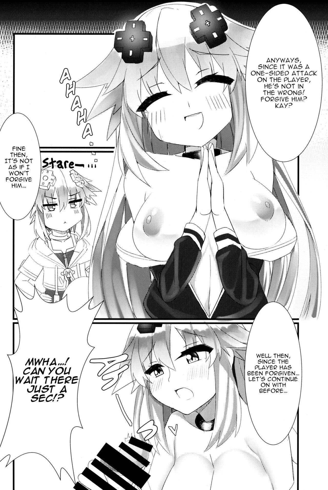 Gay Sex Docchi no Neptunia SHOW! - Hyperdimension neptunia Threesome - Page 9