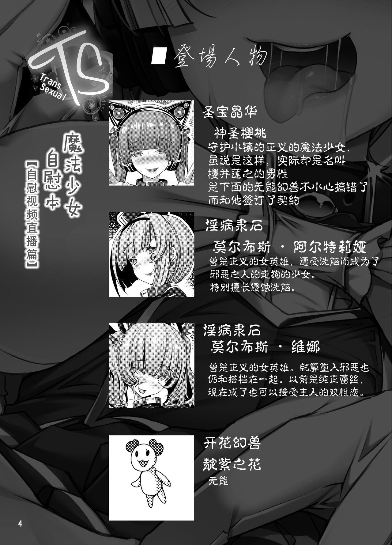 Erotica TS Mahou Shoujo Ga Onanie Suru Hon - Original Shemale - Page 4