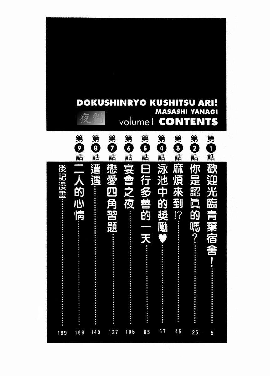 Dokushinryo Kuushitsu Ari! Vol. 1 | 單身宿舍辣美眉 Vol. 1 4