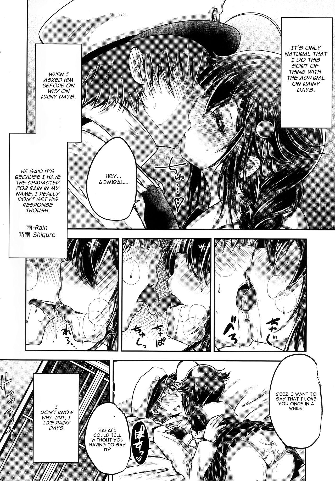 Butt Sex Yamanai Ame, Akenai Yoru. - Kantai collection Gay Bukkake - Page 3