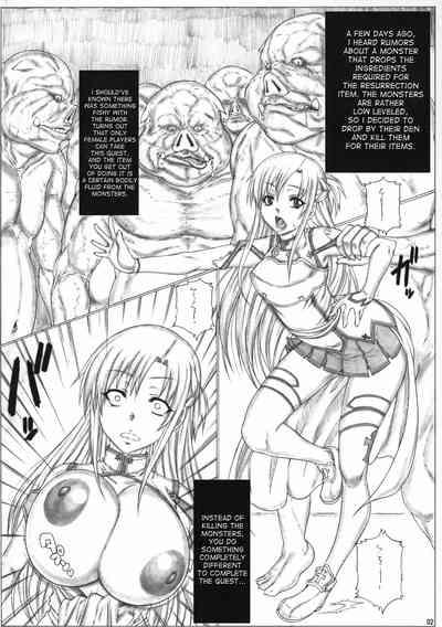Angel's stroke 68 Asuna Inline RyoujokuAsuna Gang-Rape Chapter 3