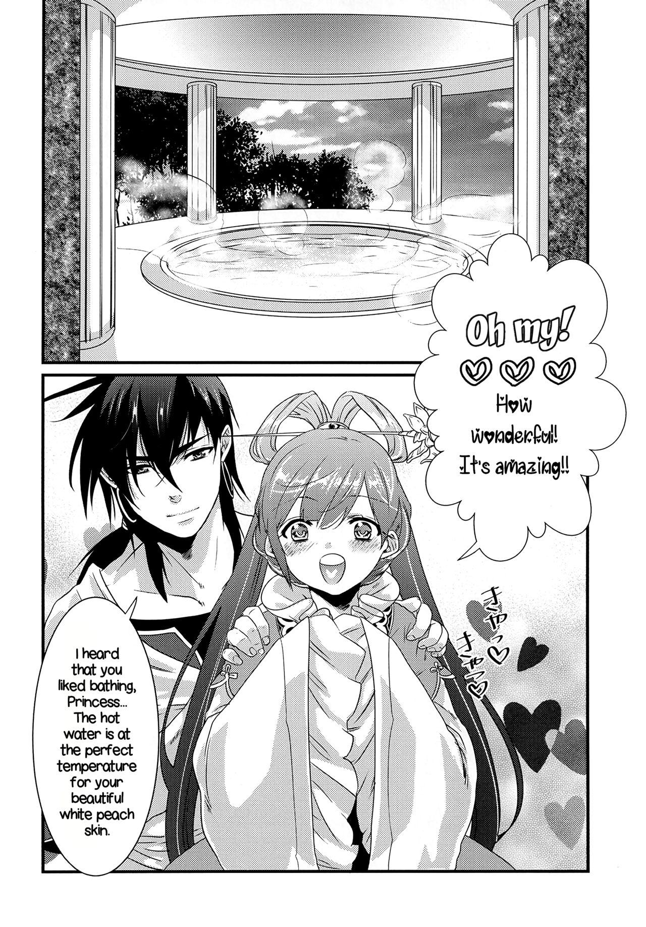 Pink Pussy Hakutou | White Peach - Magi the labyrinth of magic Belly - Page 4