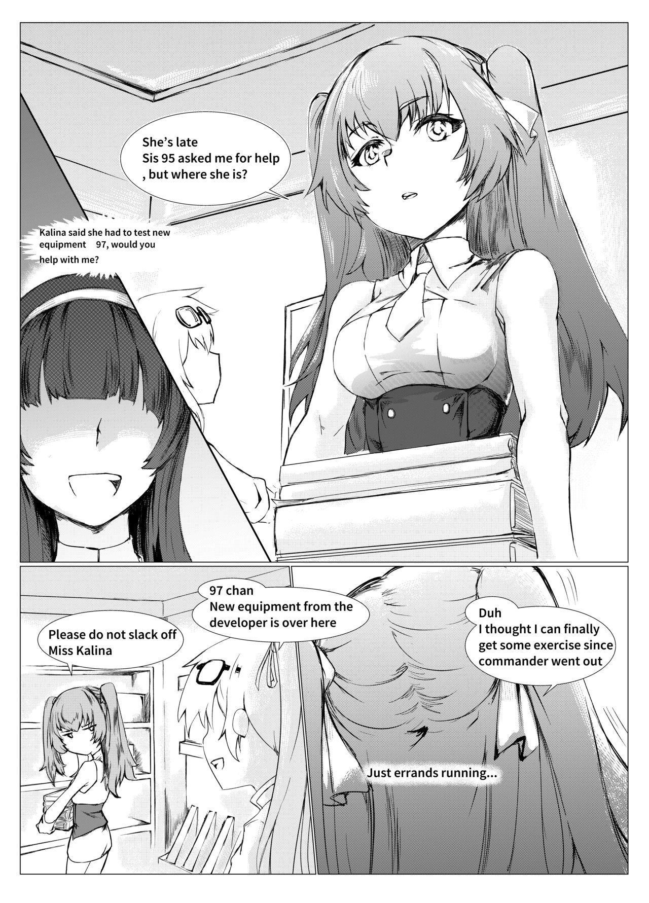 Sloppy T-Dolls only Simulation Training Machine - Girls frontline Penis - Page 3