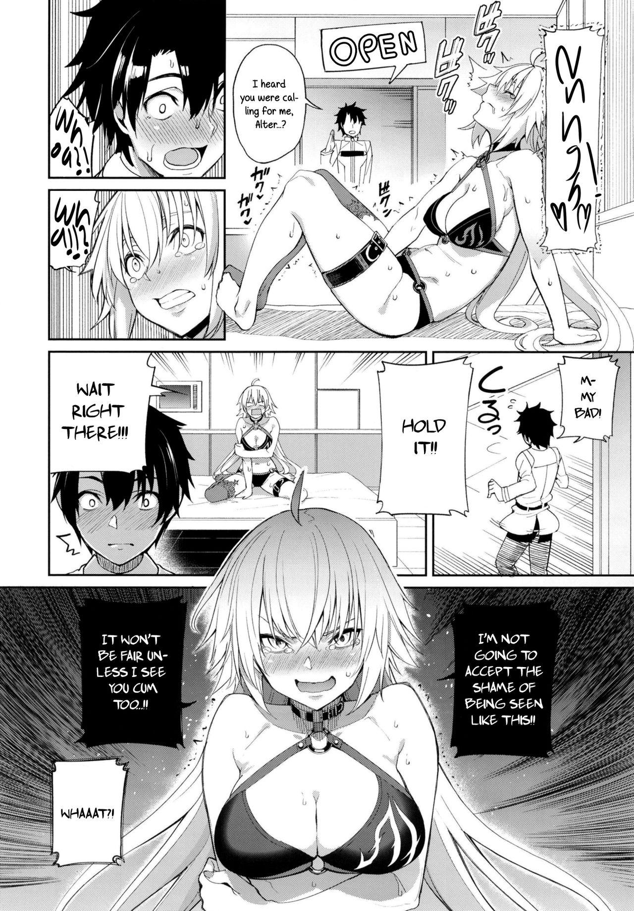 Free Hardcore Jeanne no Shitto | Jeanne's Jealousy - Fate grand order Wives - Page 6