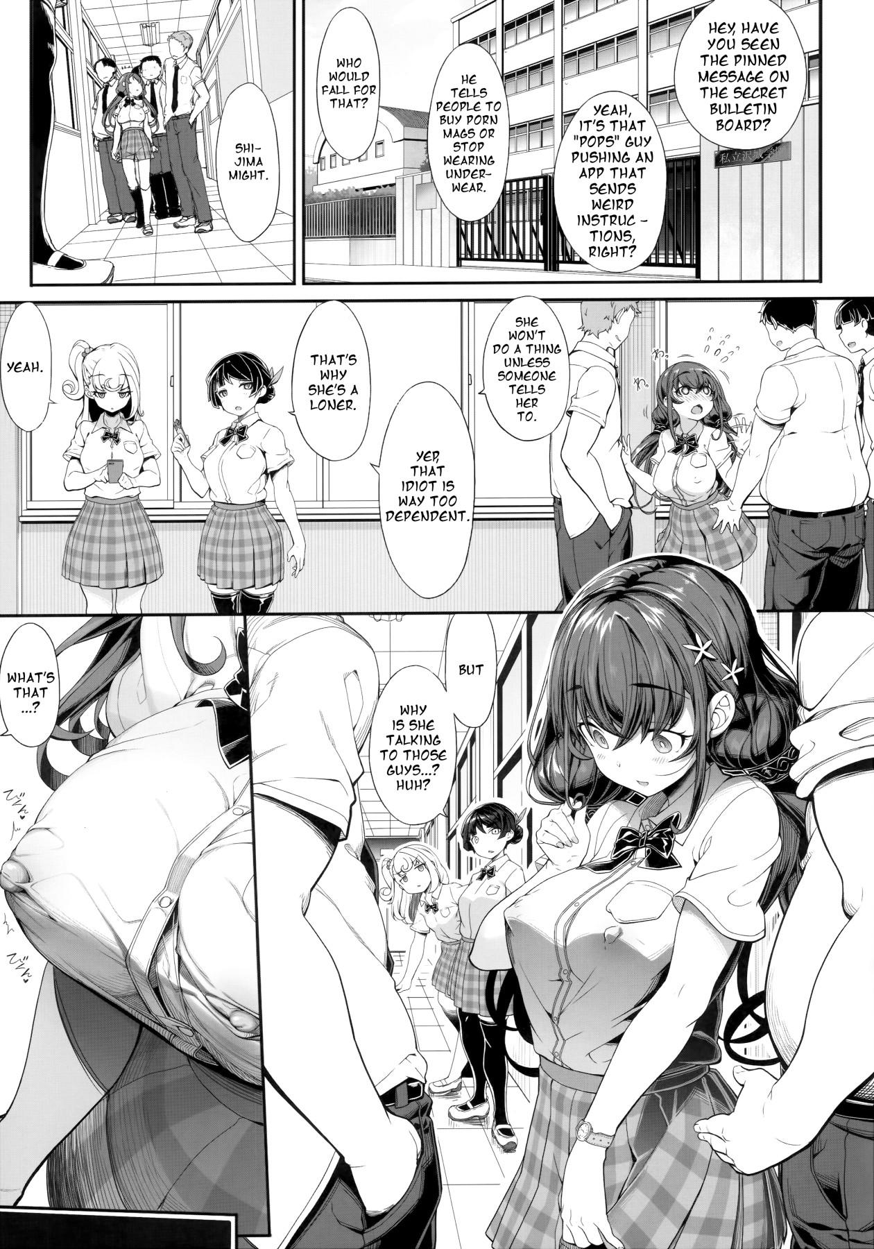 Topless Tanetsuke Oji-san no JC Sennou Appli | An Old Guy's Schoolgirl Hypno App - Original Cum On Tits - Page 8