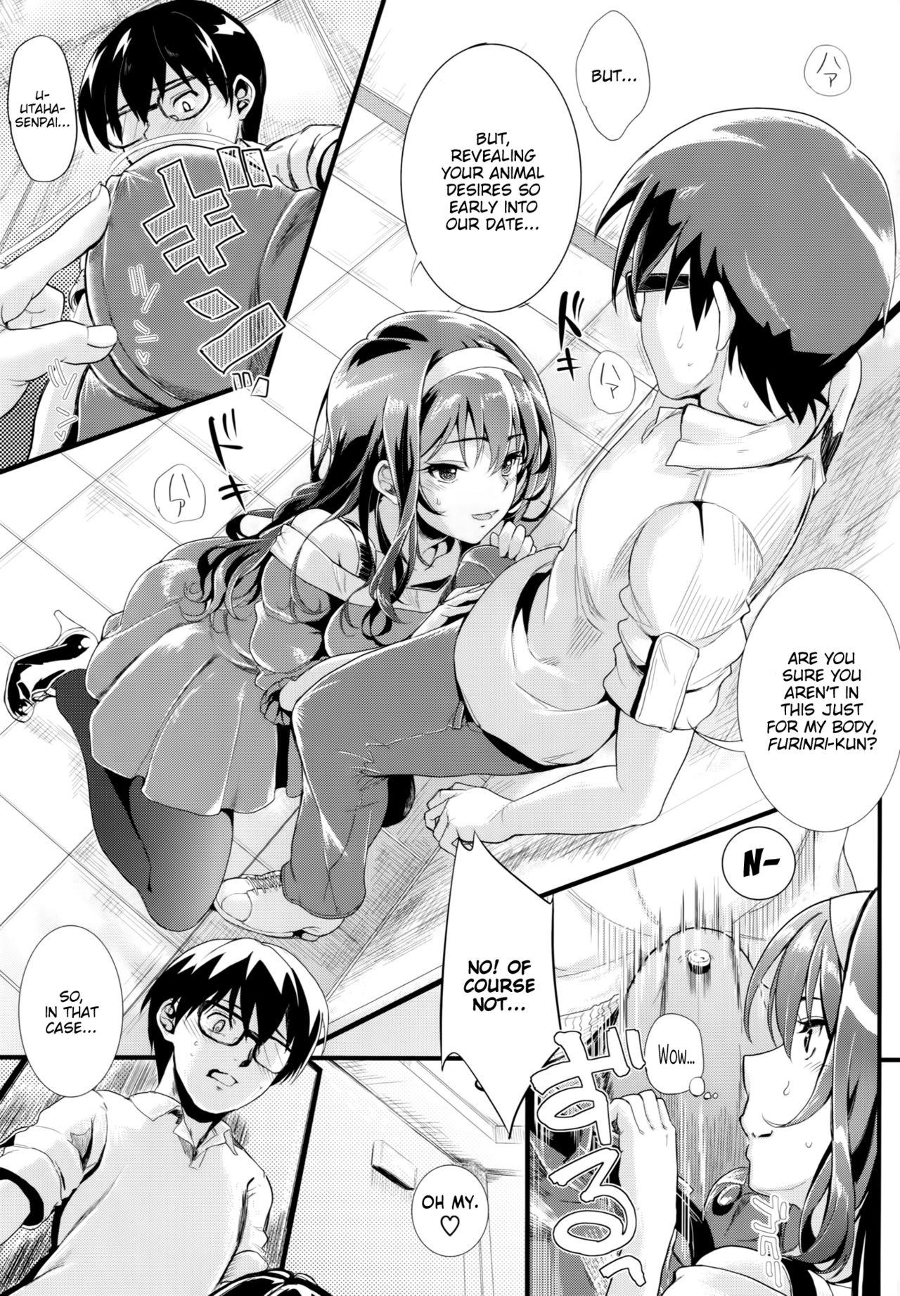 Oral Sex Saenai Futari no Itashikata 2 | How the Boring Couples Does It 2 - Saenai heroine no sodatekata Asians - Page 8