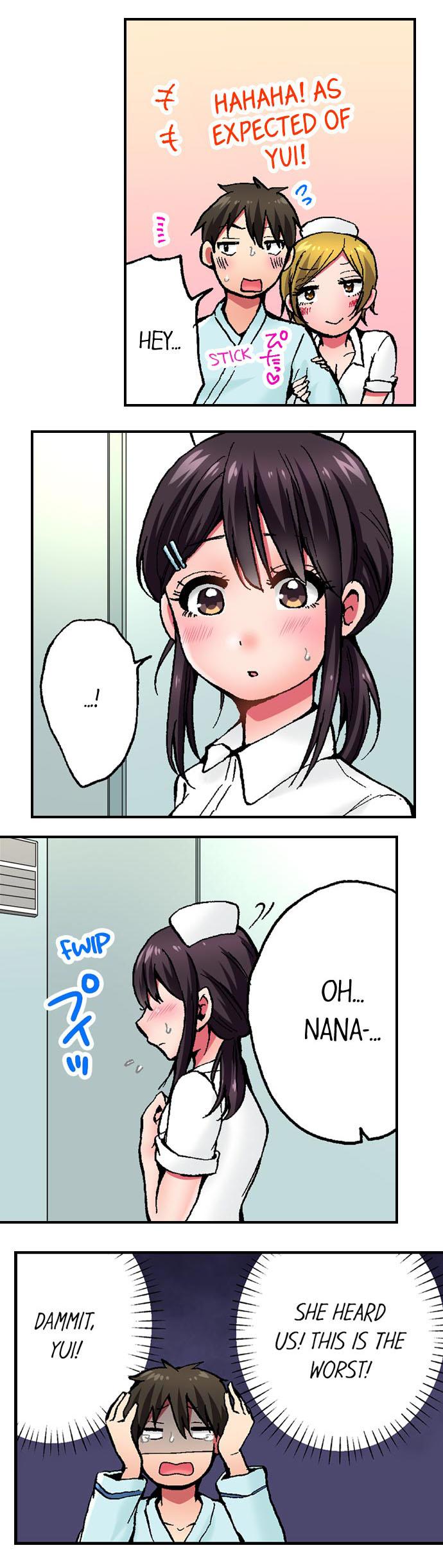 Penis Pranking the Working Nurse Ch.9/? Cum On Ass - Page 8