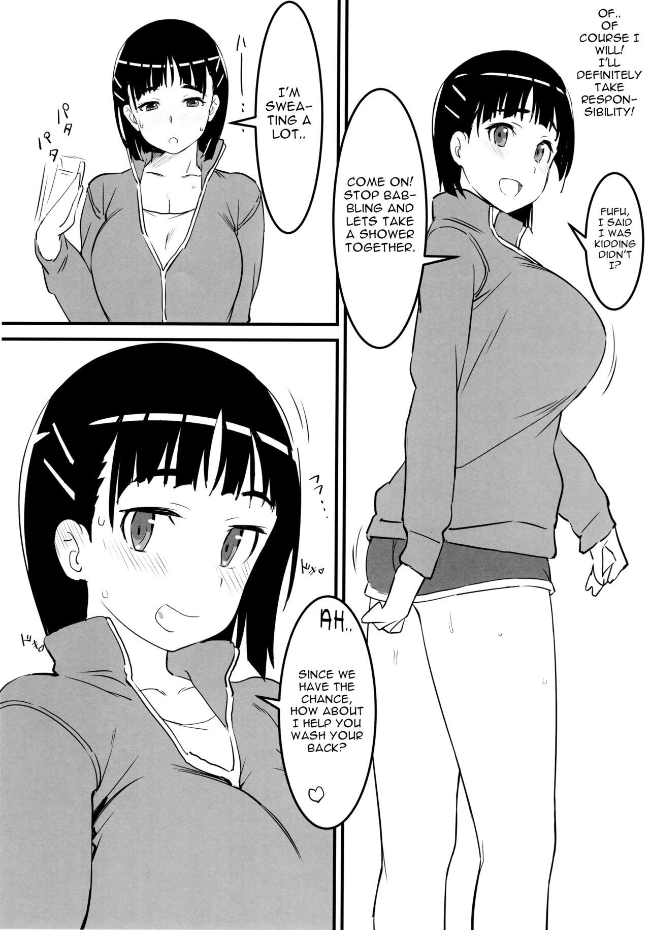 Fuck Her Hard Oji-san's visit to Suguha's bedroom - Sword art online Missionary Porn - Page 20