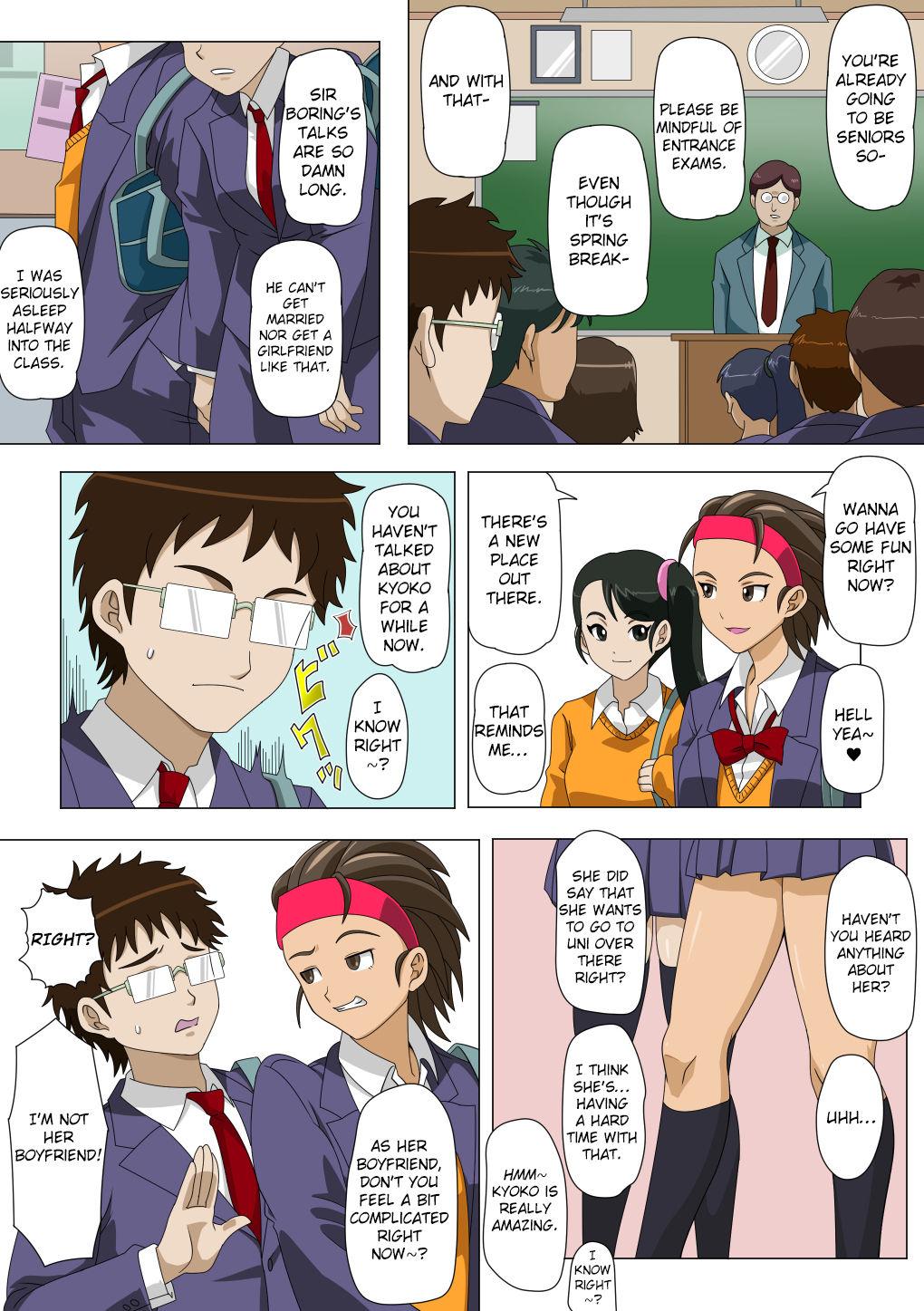 Comedor Ryuugaku Shita Osananajimi 2 || My Kyoko Abroad 2 - Original Amature Sex Tapes - Page 2