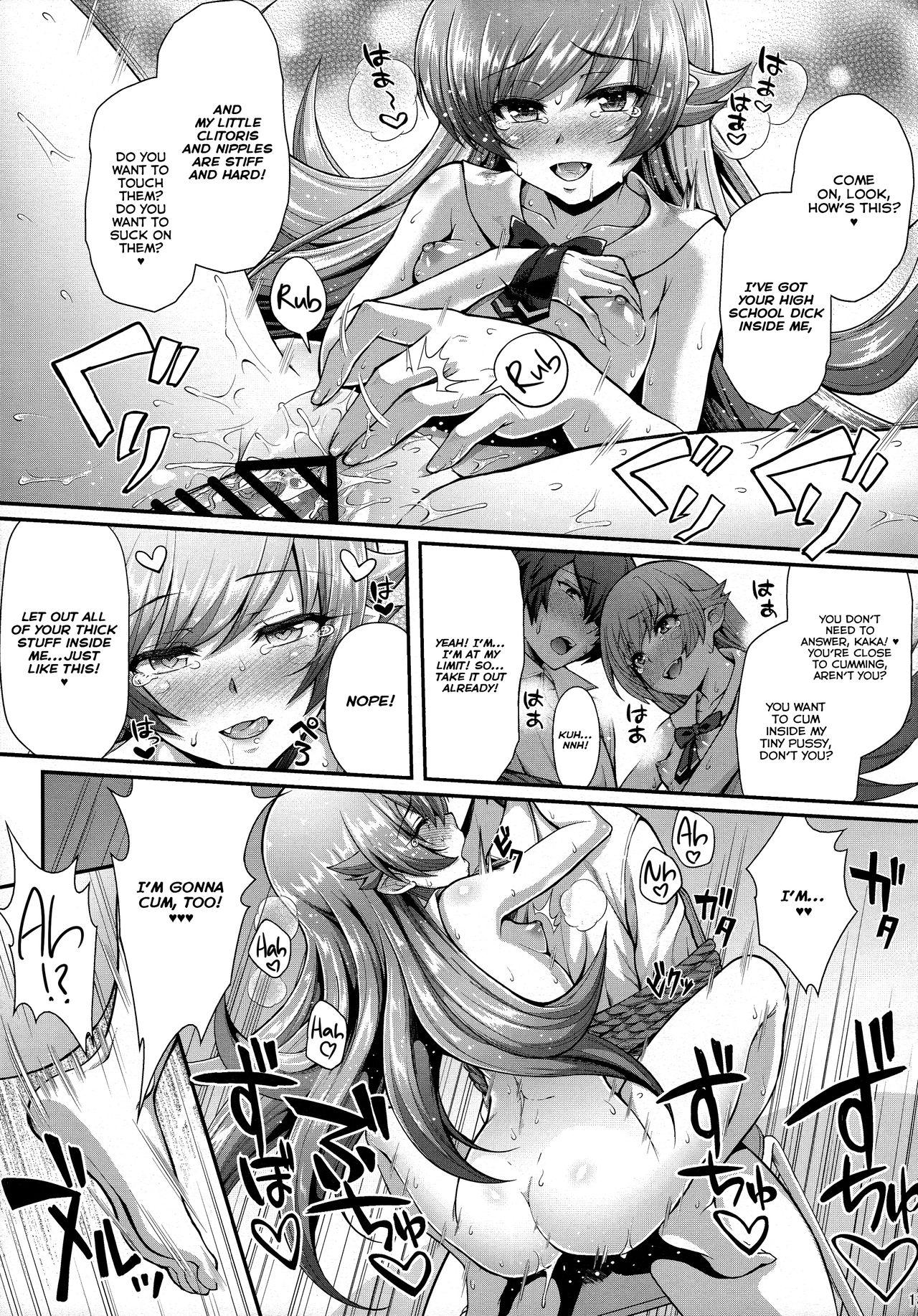 Cock Suckers Pachimonogatari Part 12: Koyomi Reform - Bakemonogatari Free Amature Porn - Page 13