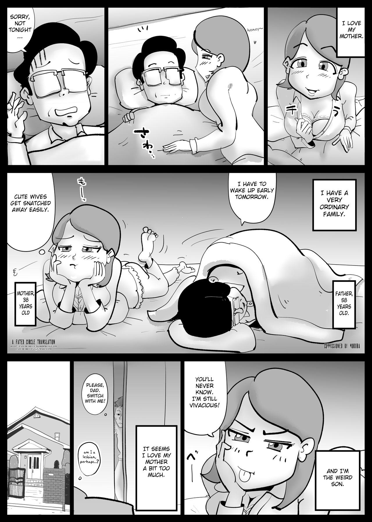 Couples Fucking [kazum] Kaa-san ga Tou-san to Machigaete Ore to Sex Shichatta [English] [Fated Circle] - Original Free Petite Porn - Page 2