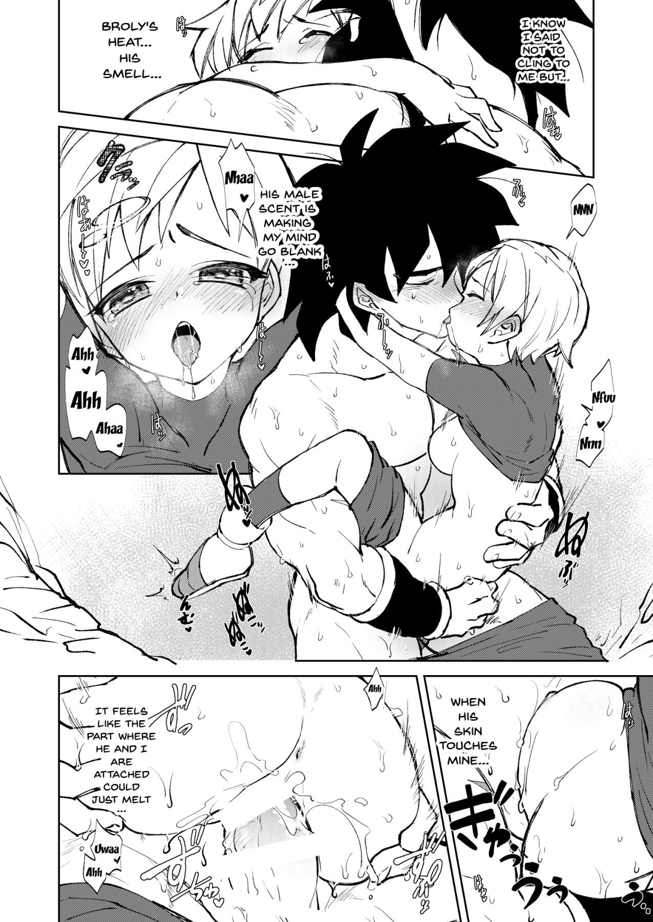 Young Men Broly x Cheelai Omake | Broly x Cheelai Extra - Dragon ball super Anal Creampie - Page 8