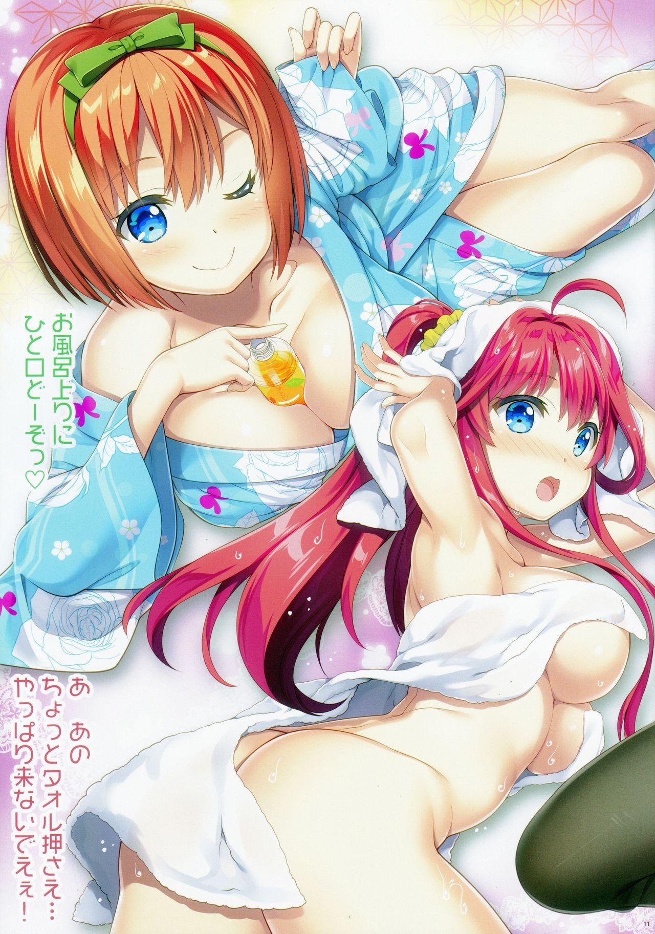 Ruiva Gotoubun no Onsen Zanmai - Gotoubun no hanayome Mojada - Page 10