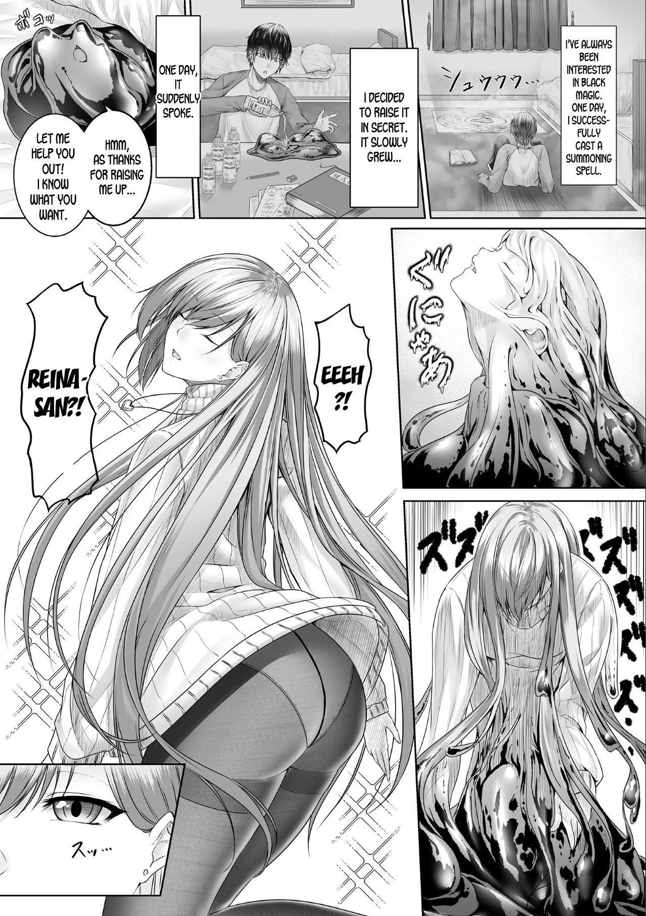 Wet Cunt Slime kara no Ongaeshi | The Slime's Gratitude Audition - Page 2
