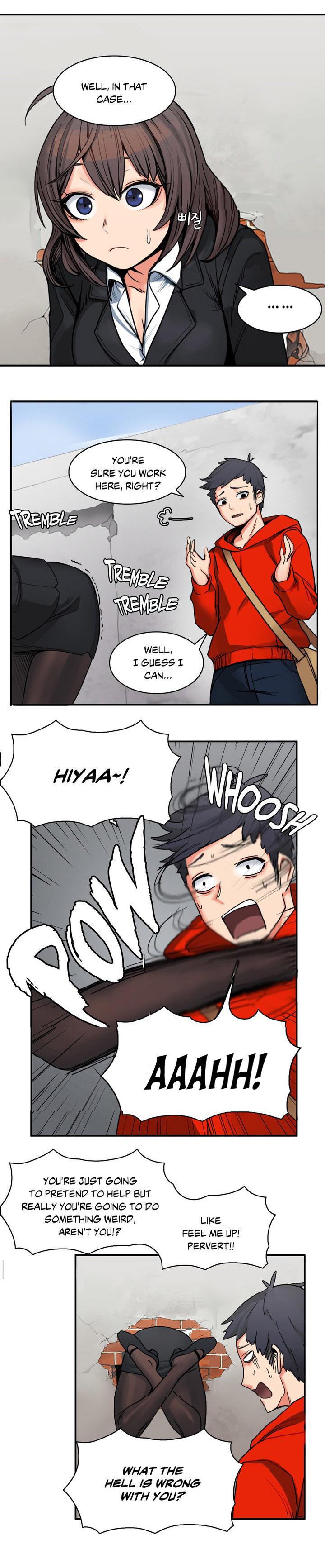 Gay Kissing The Girl That Got Stuck in the Wall Ch.6/11 Amateur - Page 9