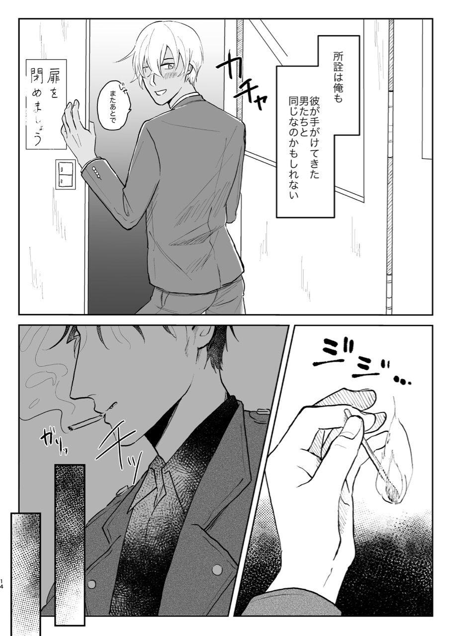 Busty Kore wa Shigoto Janai - Detective conan Cum Swallow - Page 13