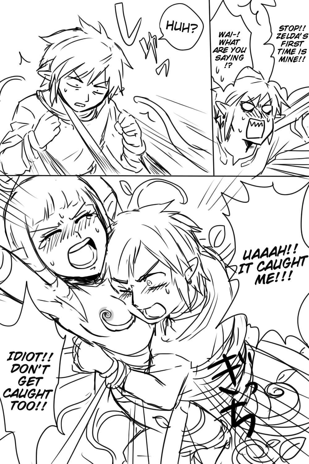 Glamcore Kiss no Mae ni | Before the kiss - The legend of zelda Femdom Porn - Page 7