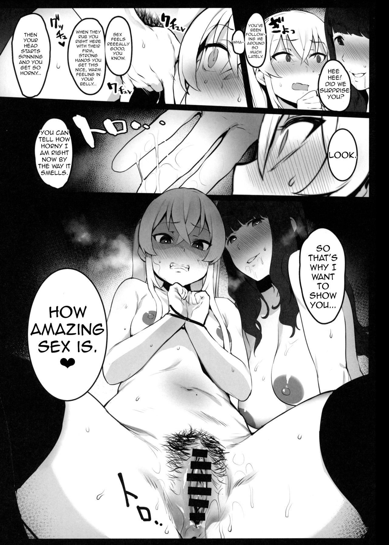 Lesbiansex Hinnyuu-chan no Ana o Ijimeru Hon - Original Tinder - Page 6