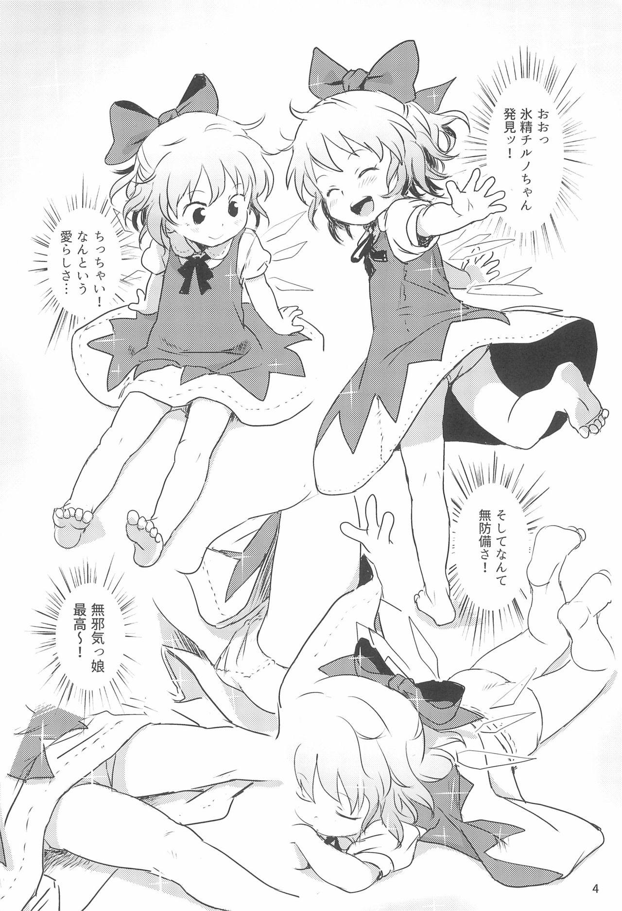 Corrida Sugoi yo! Cirno-chan! - Touhou project Adult Toys - Page 4