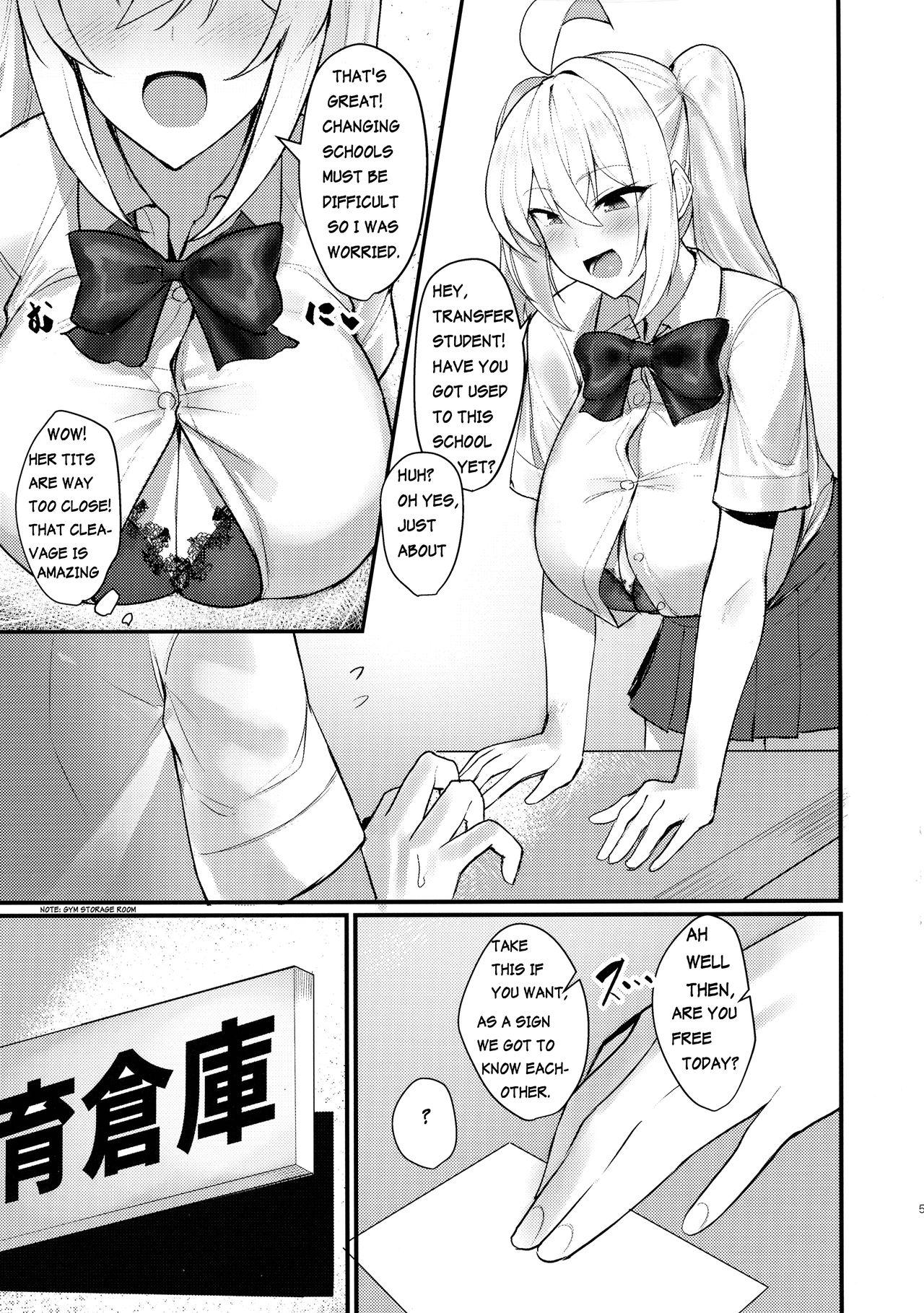 Pissing Class no Bakunyuu Gal ga Kininatte Shikatanai! | I Can't Help But Think About The Gyaru With Massive Breasts In My Class Rimjob - Page 5