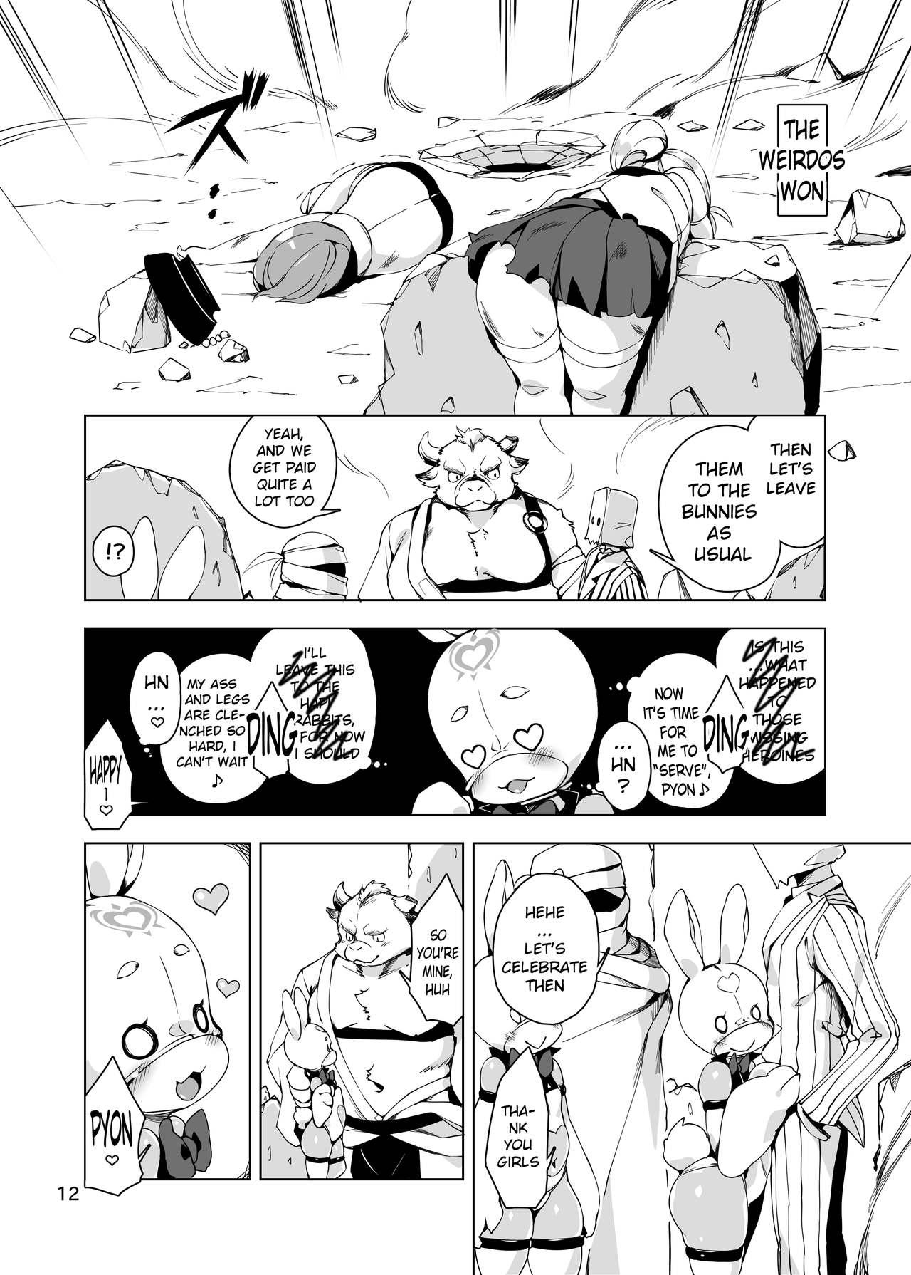 [Nanamehan (Hansharu)] Happy Bunnys e Sennyuu! -Inran Ero Usagi-ka Suit- [English] [xinsu] [Digital] 11