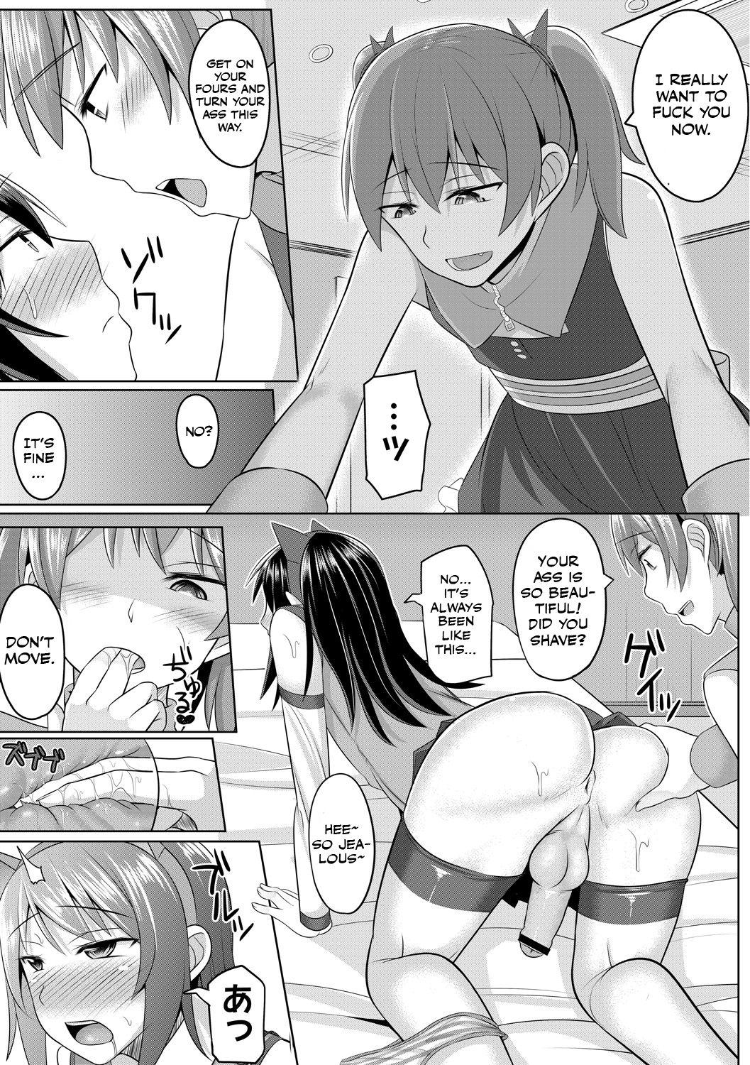Big Tits [Kanimaru] Cosplay Otokonoko-tachi ~ Ushiro no Ana ni Iretai Kankei Ch. 1 Mio-chan no Josou Cos H Haishin Beya [English] [Otokonoko Scans] Novinhas - Page 11