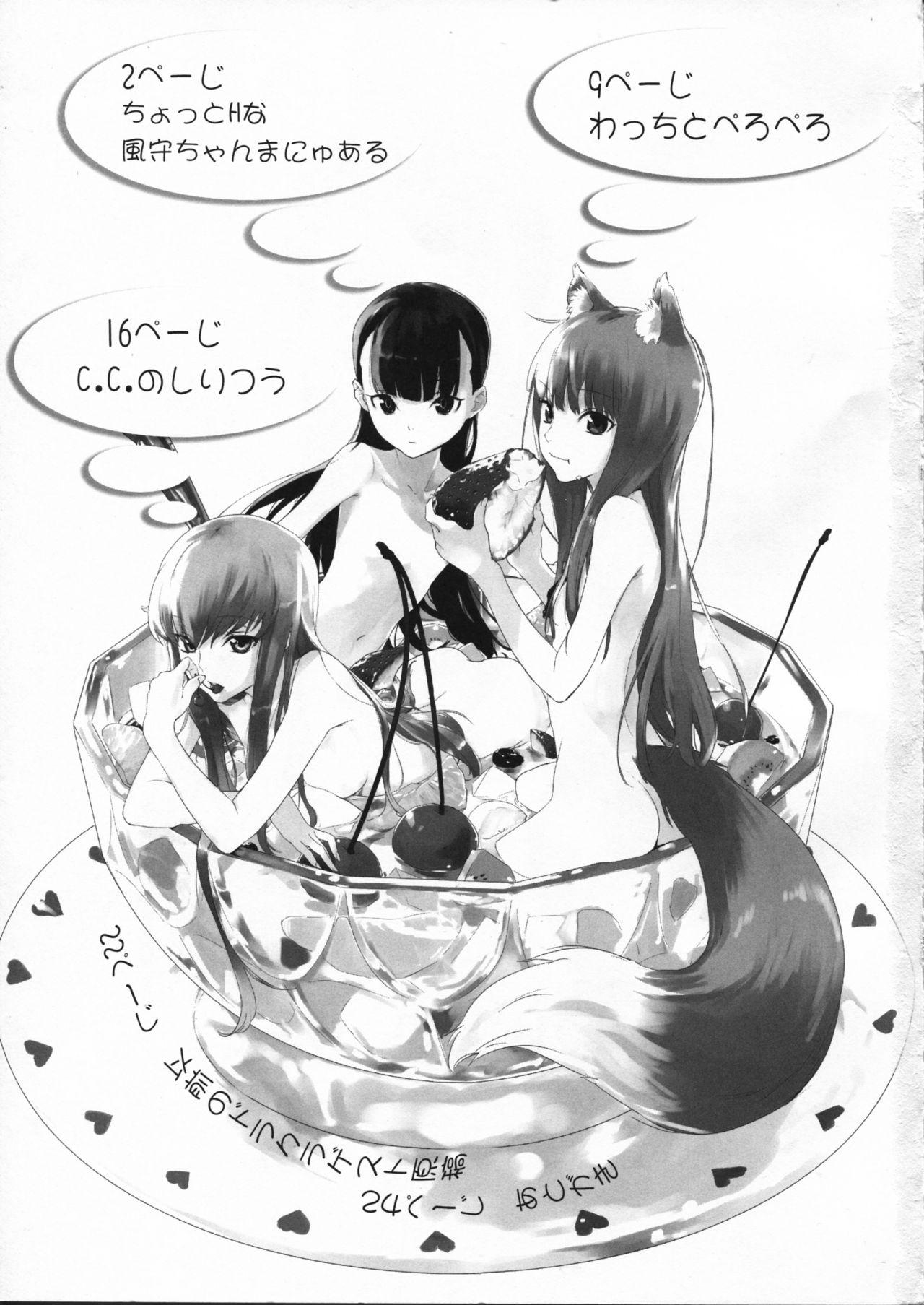 Young Men Ajisai Maiden vol.1 - Code geass Spice and wolf Un-go Chicks - Page 3