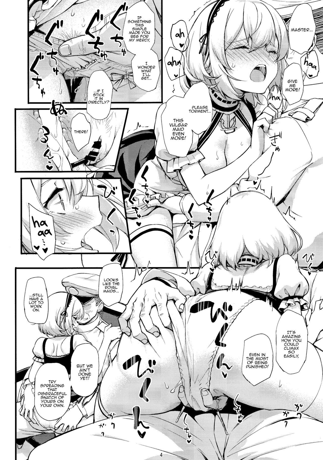 Plump (C97) [Jenoa Cake (TakayaKi)] Oshioki Daisuki Sirius-san | Sirius-san Loves to Get Punished (Azur Lane) [English] [Panatical] - Azur lane Show - Page 5