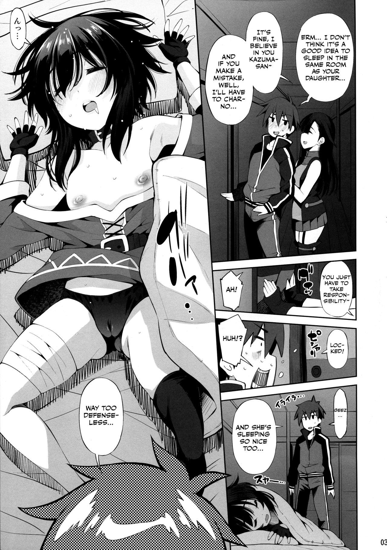 Stockings Kono Iyarashii Shimai ni Saimin o! - Kono subarashii sekai ni syukufuku o Hot Whores - Page 2