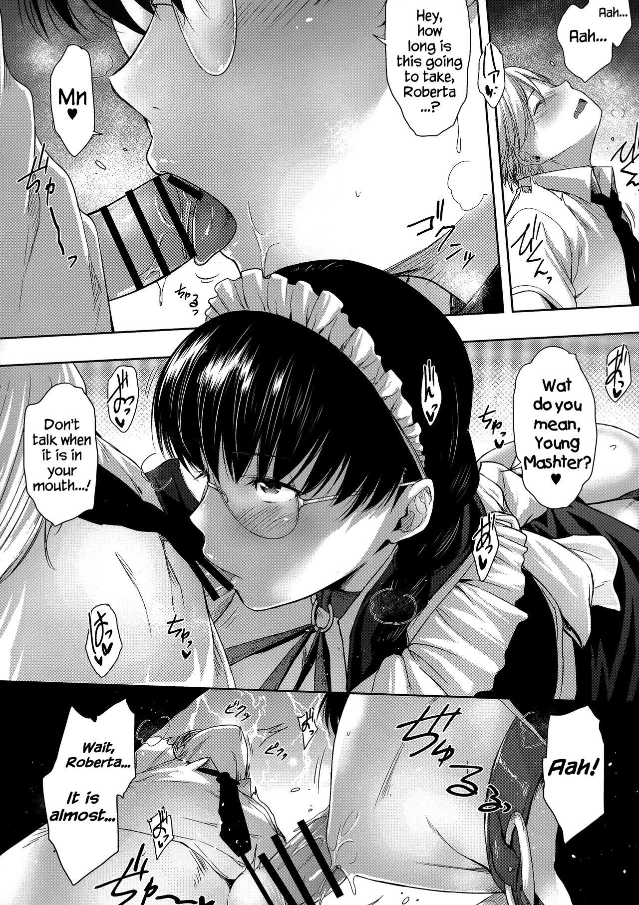 Awesome Maid no Tsutome | Bloodhound Dog Maid - Black lagoon Celebrities - Page 8