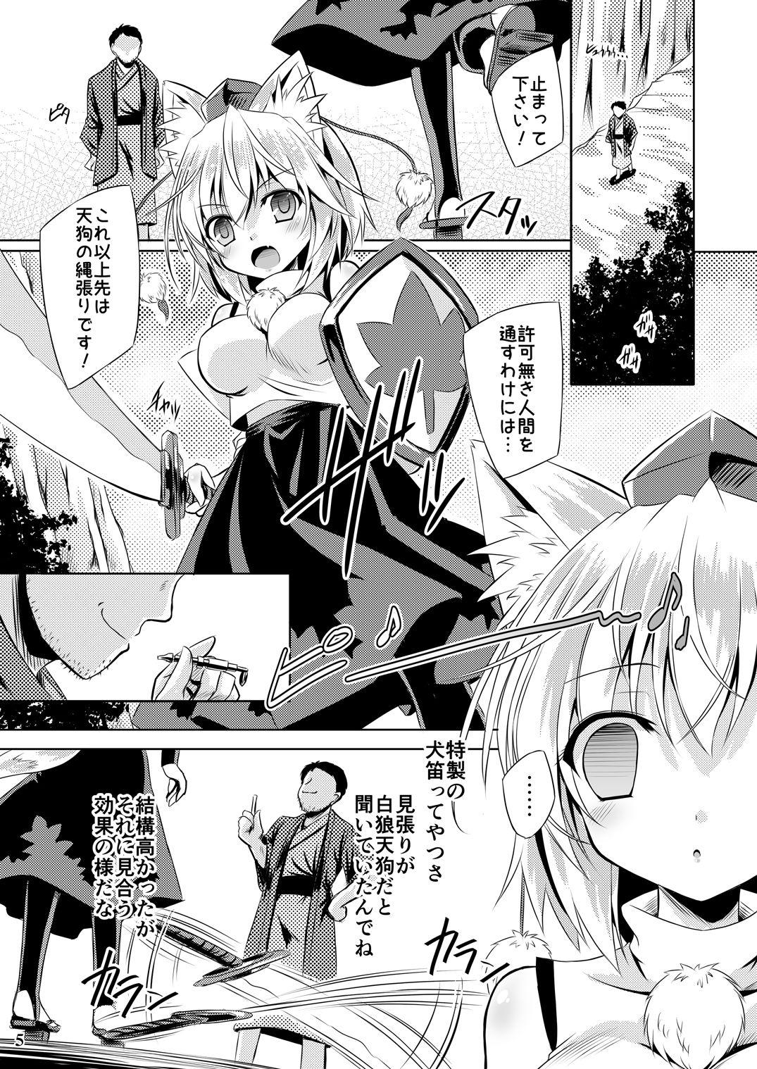 Sexo Anal Tengu hacking - Touhou project Speculum - Page 4