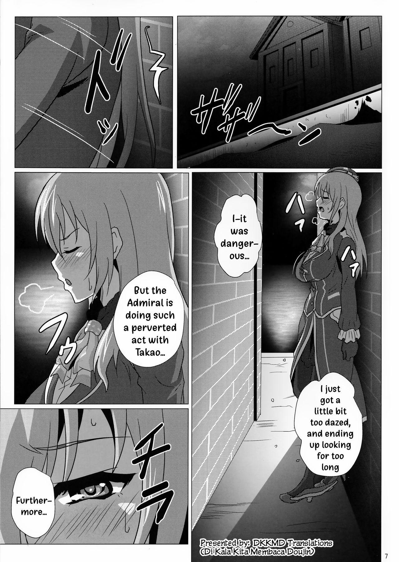 Sexo Anal Atago To Kyoukyuu Ensei | Atago and the Nursing Expedition - Kantai collection Animated - Page 6