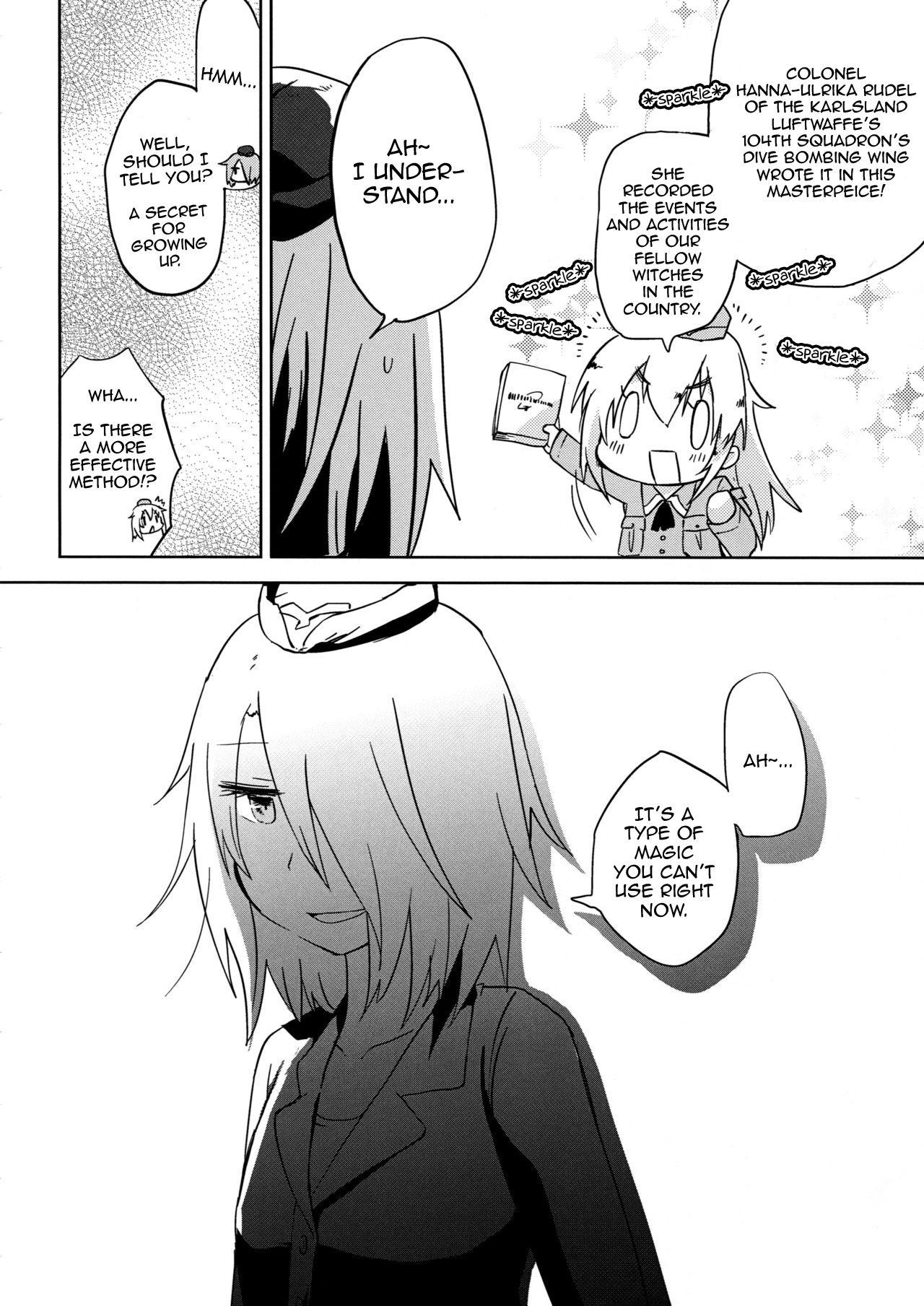 Roleplay Helma-chan is an Adolescent - Strike witches Masturbando - Page 6