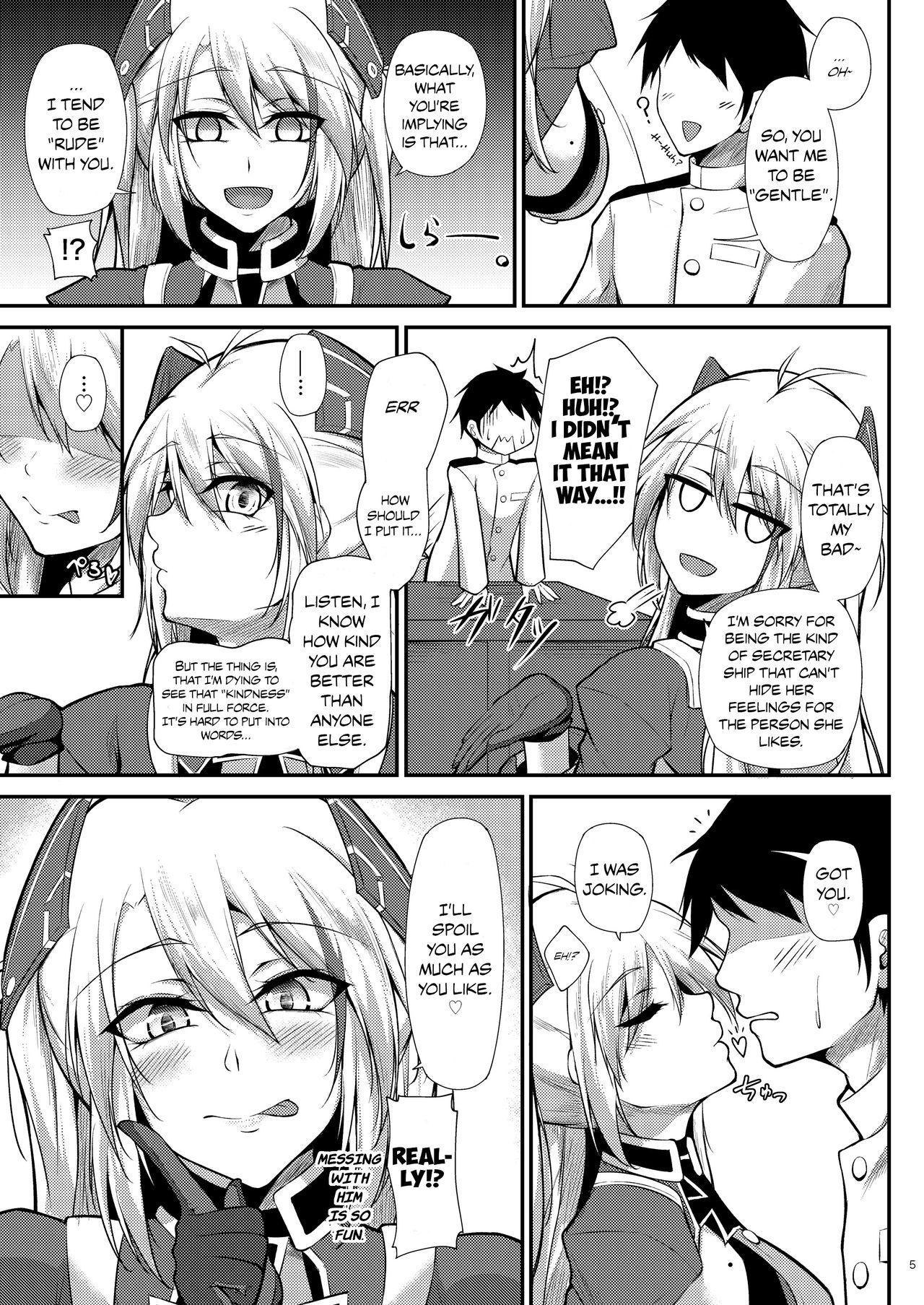 Naturaltits Prinz Eugen ni Amaetai!! | I Want to be Spoiled by Prinz Eugen!! - Azur lane Perfect - Page 5