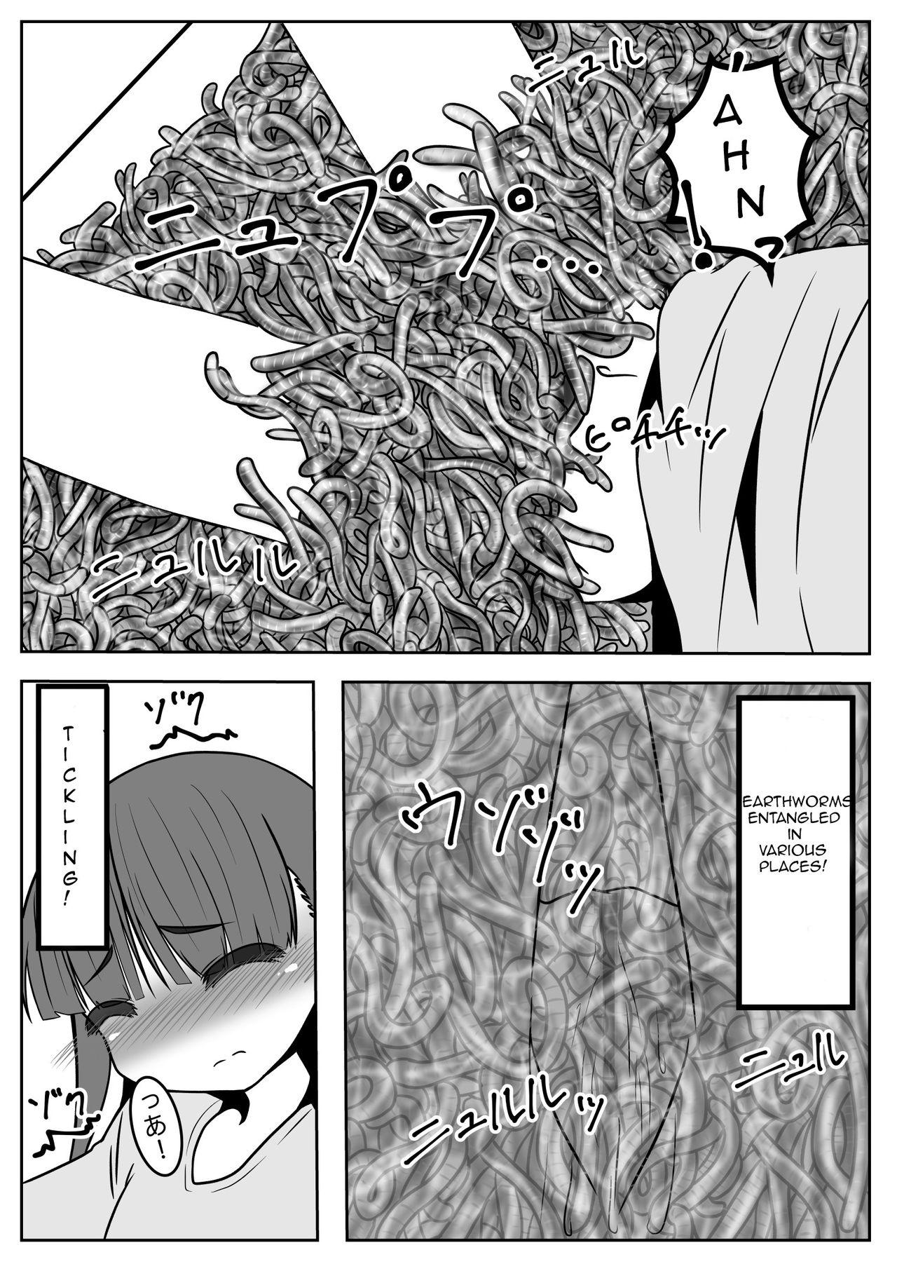 Livecam Mimizu Senbiki, Hako no Naka! | 1000 Earthworms in the Box - Original Porn Pussy - Page 13