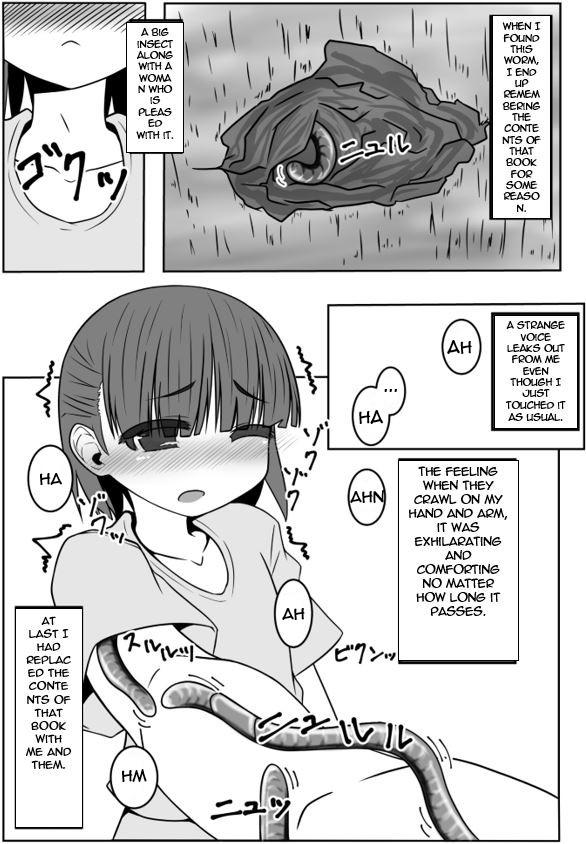 Solo Girl Mimizu Senbiki, Hako no Naka! | 1000 Earthworms in the Box - Original Big breasts - Page 5