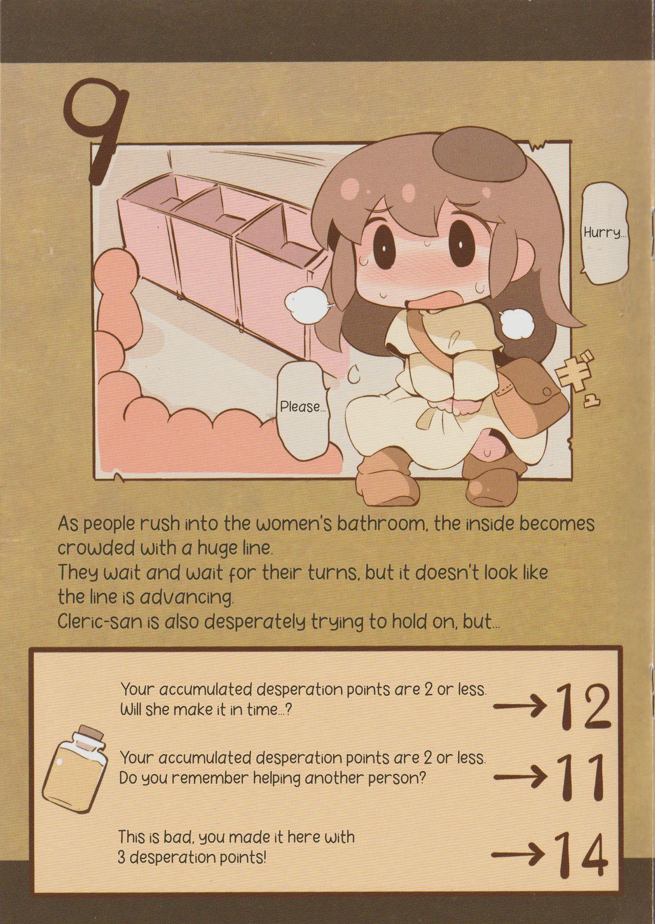 Stockings Cleric to Otome no Pinch Wife - Page 11