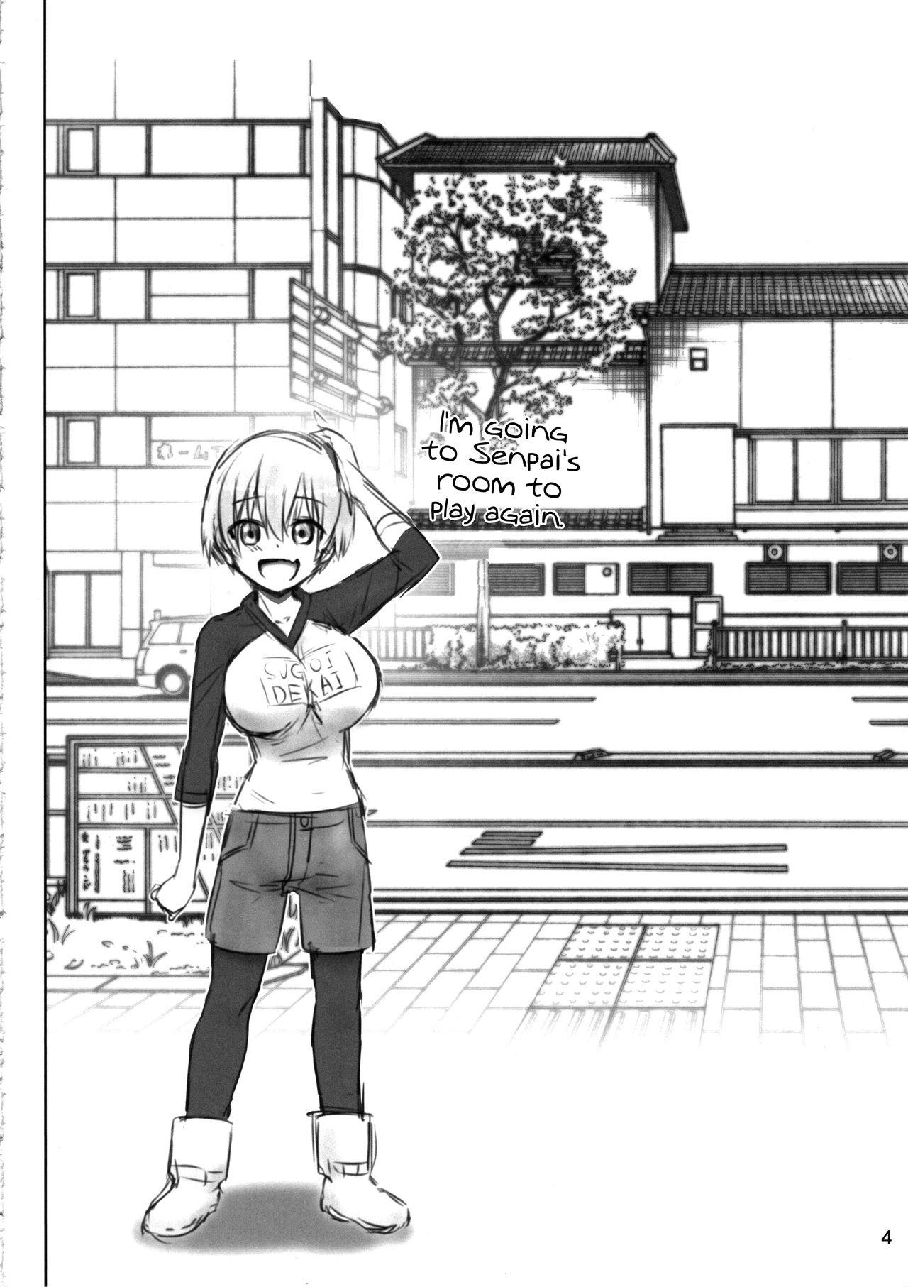 Fucking Uzaki chan wa pakori tai! - Uzaki-chan wa asobitai Fudendo - Page 3