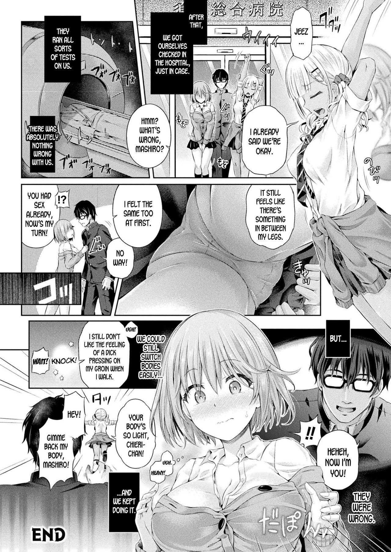 Flogging [Taniguchi-san] Ore, Gal no Naka -Swap Party- | I'm in a Gal's Body - Swap Party- (COMIC Unreal 2020-02 Vol. 83) [English] [desudesu] [Digital] Emo Gay - Page 22