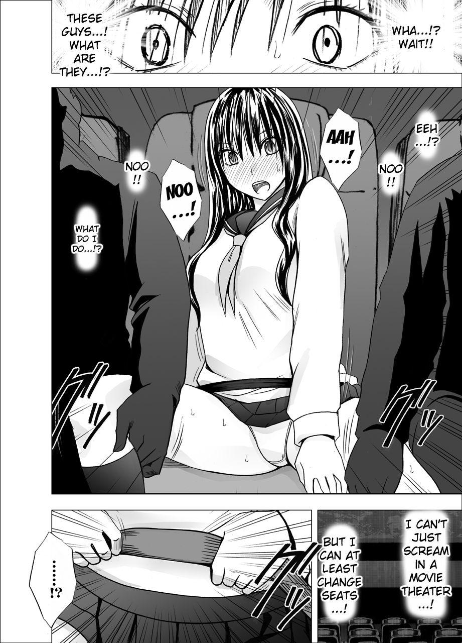 Vergon Eigakan de Wana ni Hamerareta Fuuki Iinchou | The Public Morals Chairman Is Trapped and Fucked in a Movie Theater - Original Hole - Page 7