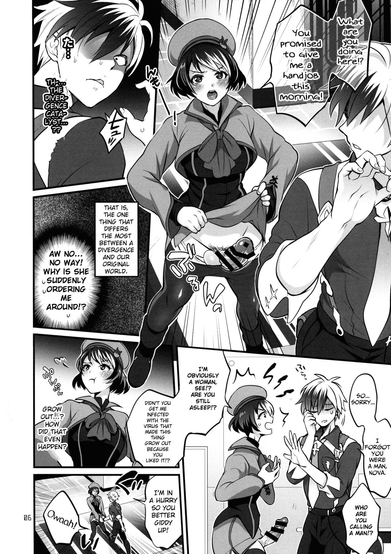 Doggystyle Totsu Nyuu Futanari Darake no Bunshi Sekai - Tales of xillia Dildos - Page 6