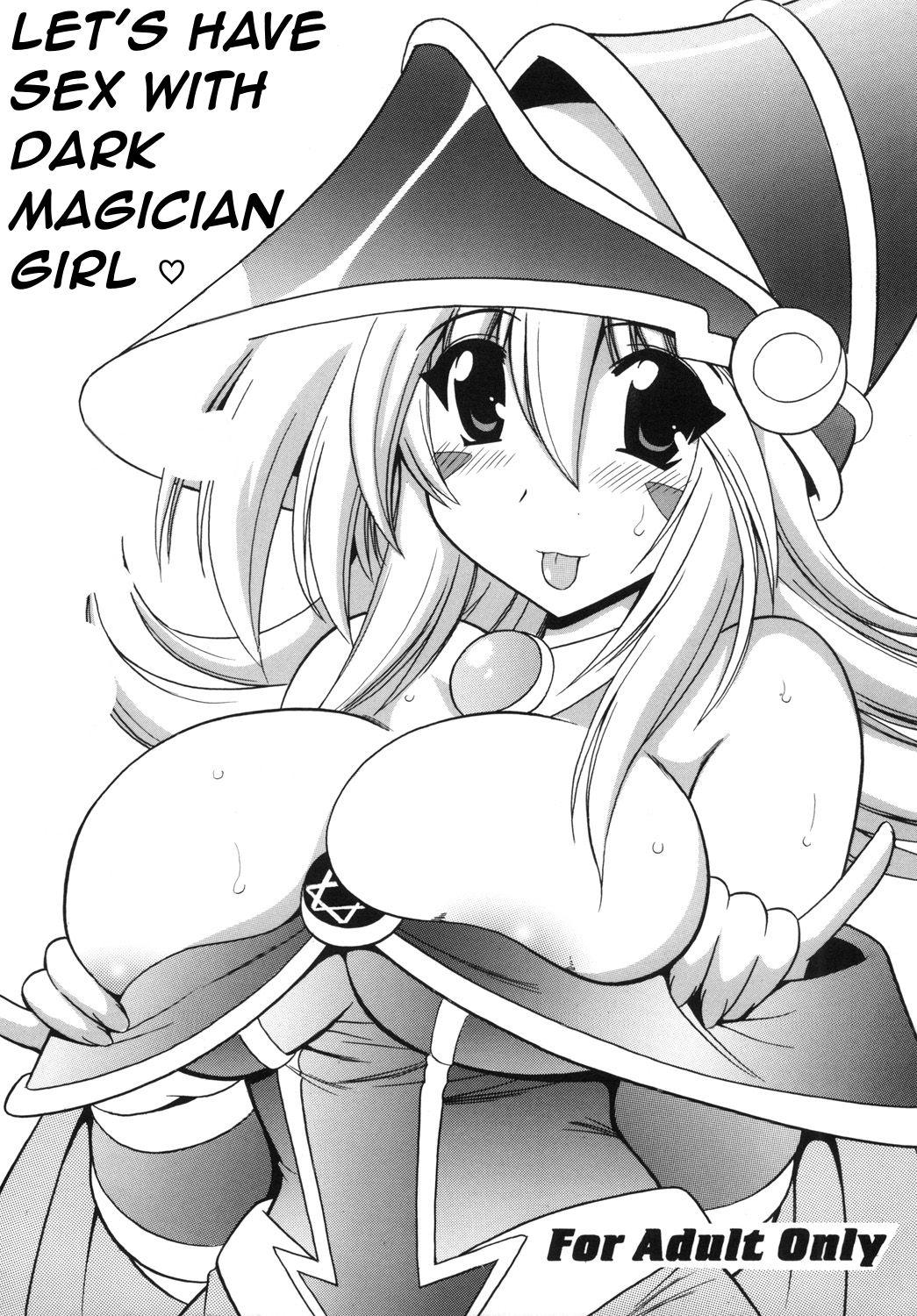 Stroking BMG to Ecchi Shiyou ♡ | Let's Have Sex with Dark Magician Girl ♡ - Yu-gi-oh Argenta - Page 1