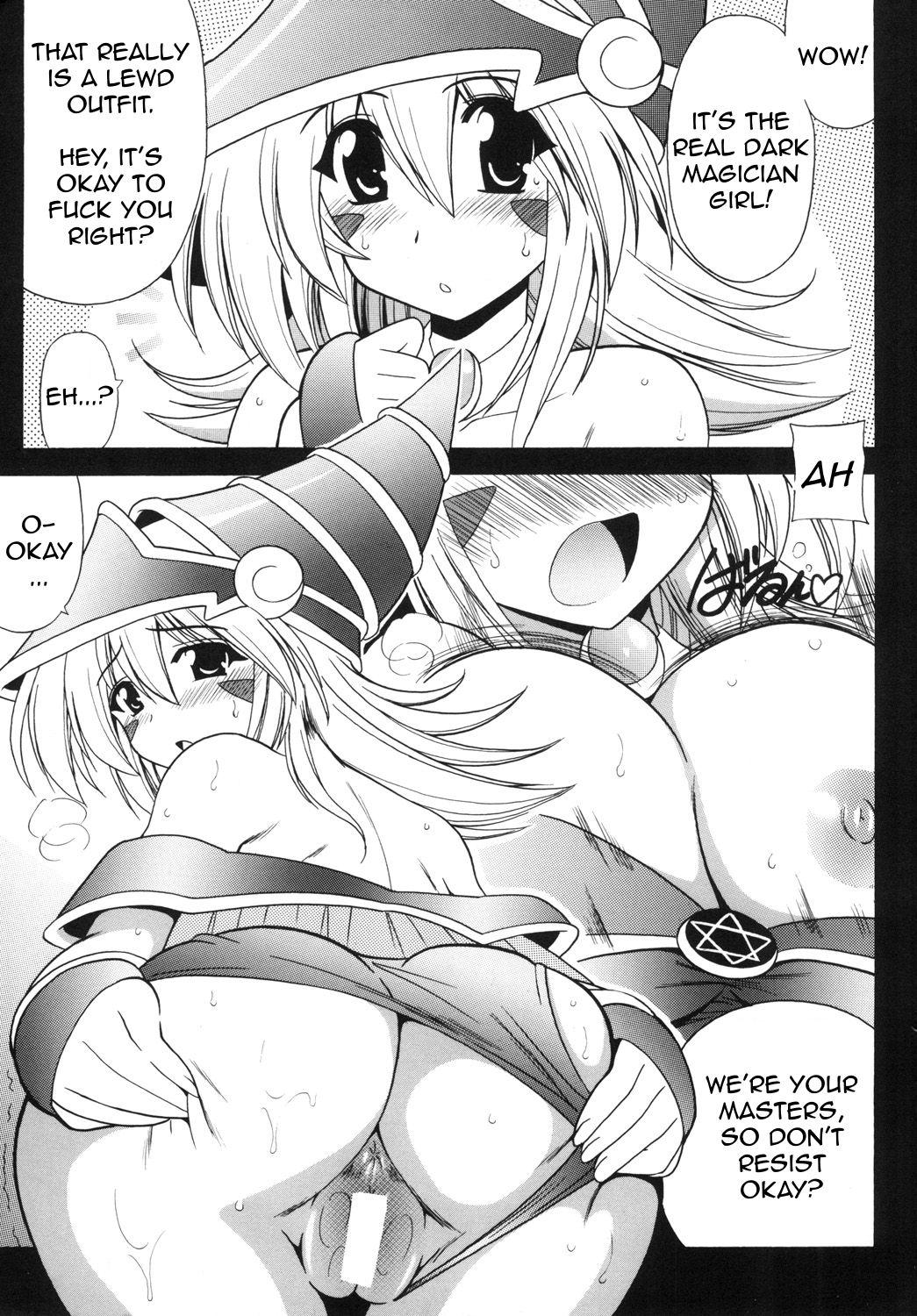Rough Fuck BMG to Ecchi Shiyou ♡ | Let's Have Sex with Dark Magician Girl ♡ - Yu-gi-oh Glamcore - Page 3