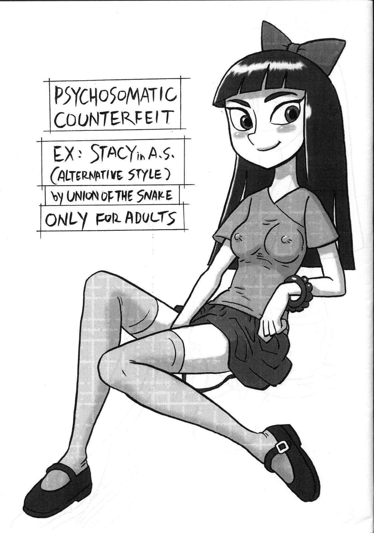 Gay Bukkake Psychosomatic Counterfeit Ex: Stacy in A.S. - Phineas and ferb Thief - Page 1