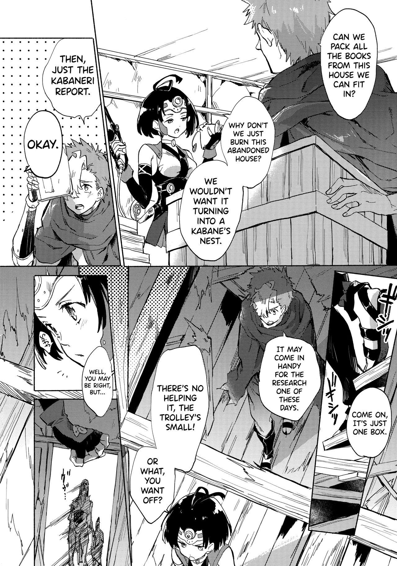 Blowjob Yofukashi no Neon Light - Neon light of staying up late - Koutetsujou no kabaneri Hot Wife - Page 6