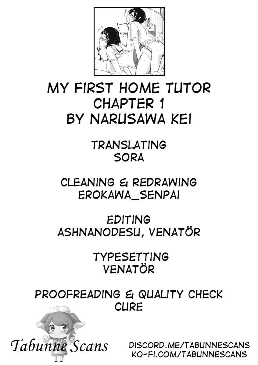 Couch Hajimete no Katei Kyoushi Ch. 1 | My first home tutor Ch. 1 Vergon - Page 25