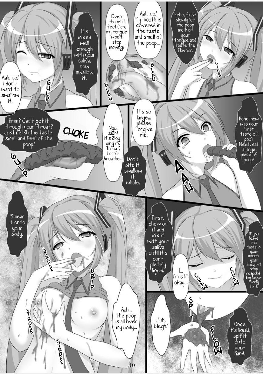 Orgasmus Jigyaku no Utahime - Vocaloid Cock Sucking - Page 9